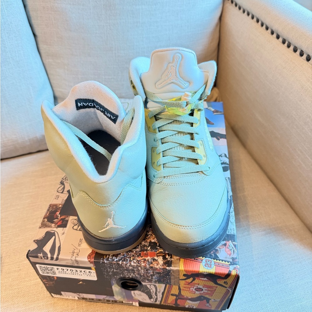 Jordan 5 Retro - Jade Horizon with box - Authentic - Picture 6 of 10